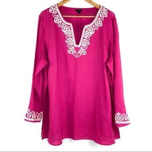 ❤️❤️ Talbots Pink Lace Tunic Small❤️❤️